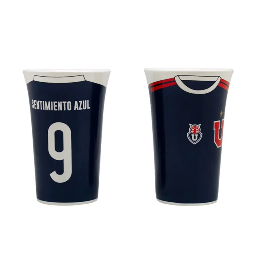 Set 2 Tazones U. De Chile Camiseta