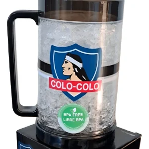 Shopero Frozen Colo-Colo Licenciado, Jarra de Cerveza de 600 ml