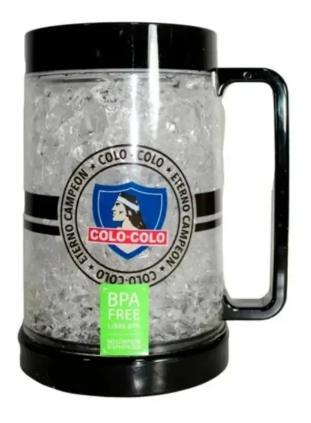 Shopero Frozen Colo-Colo Licenciado, Jarra de Cerveza de 600 ml - Imagen 3