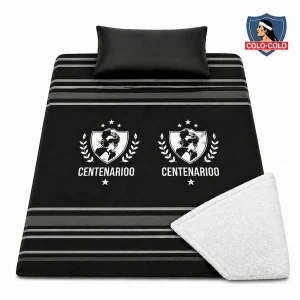 Frazada Polar Sherpa Colo-Colo 1.5 Plazas 150×200