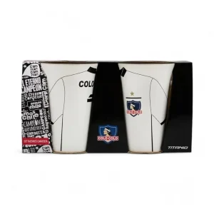 Set 2 Tazónes Camiseta Colo-Colo